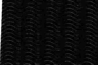 Corrugated Paper Illusion Black