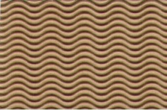 Corrugated Paper Illusion Kraft