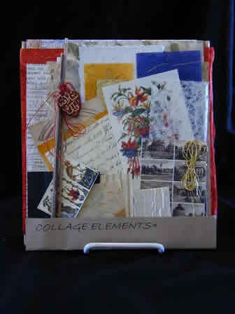 Collage Paper Elements Kit & How To Guide