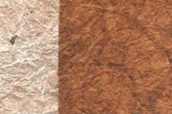 Unryu Reversible Paper Brown & Natural w Chiri