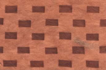 Lokta Sun Washed Brick Paper Sienna & Terra Cotta