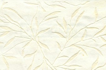 Flocked Willow Paper Winter White cover