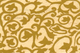 Lokta Flower Design Paper Gold Maize