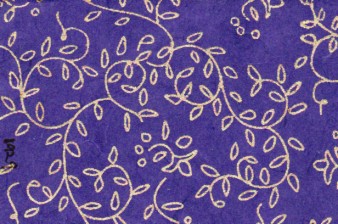 Napa Print Paper Purple W Gold