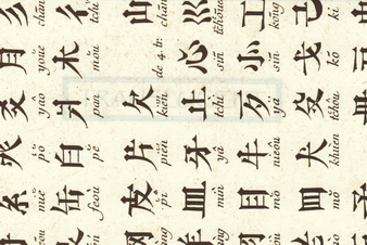 Rossi Print Paper Oriental Characters