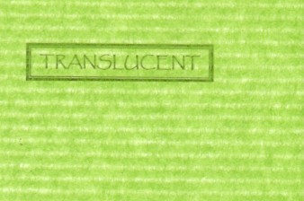 Lace Sheer Linear Paper Green