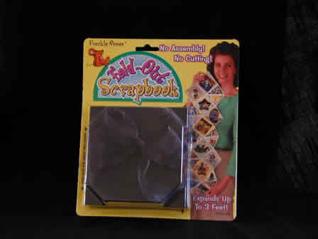 Fold Out Scrapbook Black