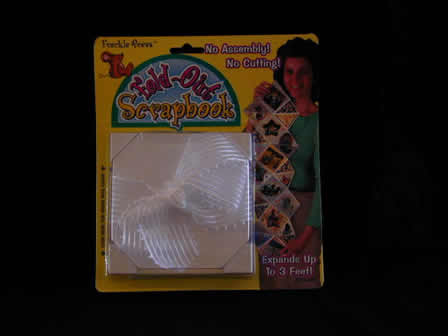 Fold Out Scrapbook White