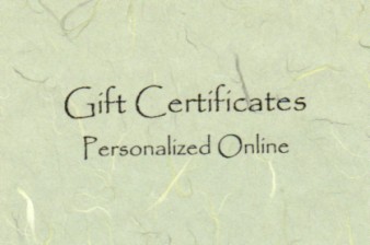 Online Gift Certificate