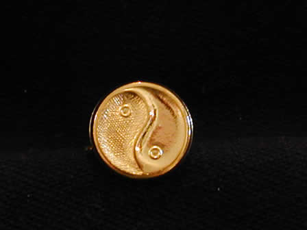 Wax Seal Brass Round Ying Yang