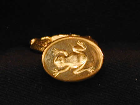 Wax Seal Brass Oval Frog