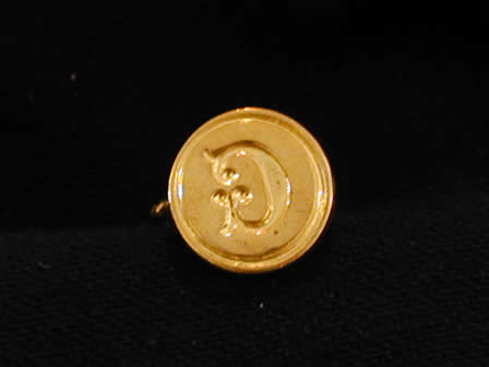 Wax Seal Brass Round G