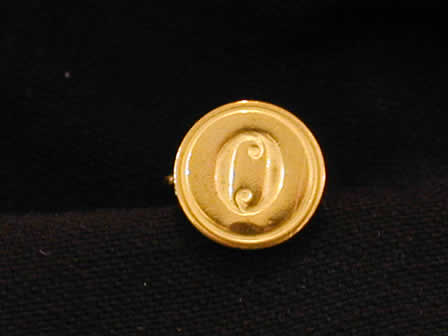 Wax Seal Brass Round O