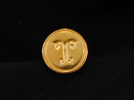 Wax Seal Brass Round T