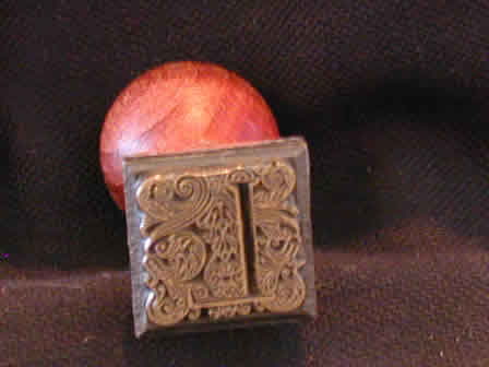 Wax Seal Brass w Wood L