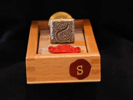 Wax Seal Square Metal S - Box