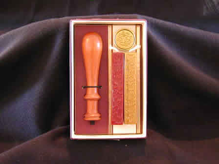 Wax Seal Sets Brass 2 wax - RSVP