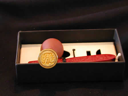 Wax Seal Sets Brass 1 Wax - R