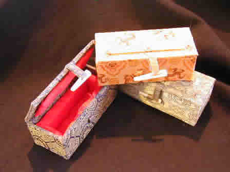 Silk Covered Box Assorted Colors