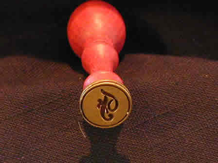 Wax Seal Script F