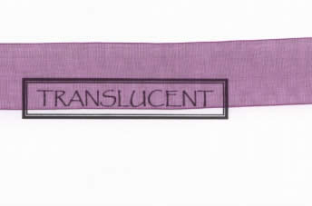 Ribbon - Midori, Organdy Dark Purple