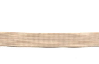Ribbon - Cotton & Wood Tan Stripe