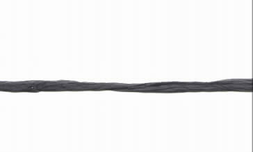 String - Paper Raffia Black, Matt