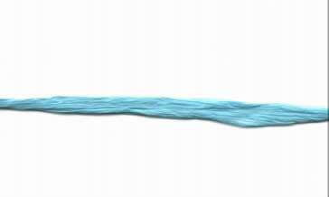 String - Paper Raffia Turquoise, Matt